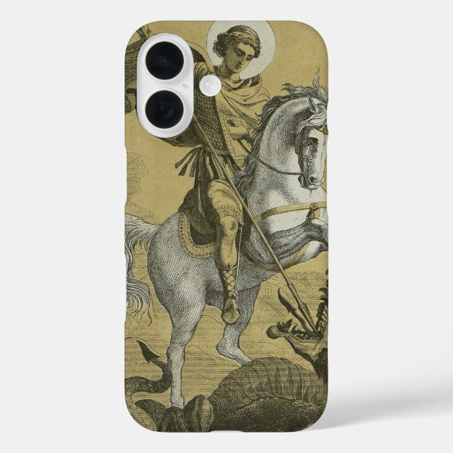 Saint George Patron of England  Case-Mate iPhone Case (Back)