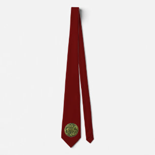 SAINT GEORGE, red green Tie