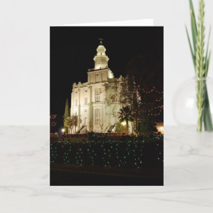 Saint George Temple Christmas Card