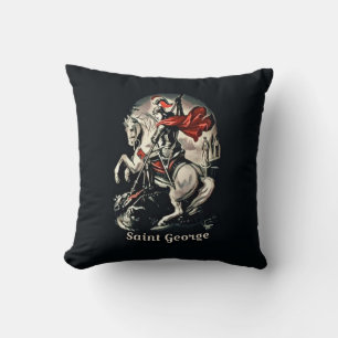 Saint George Throw Pillow
