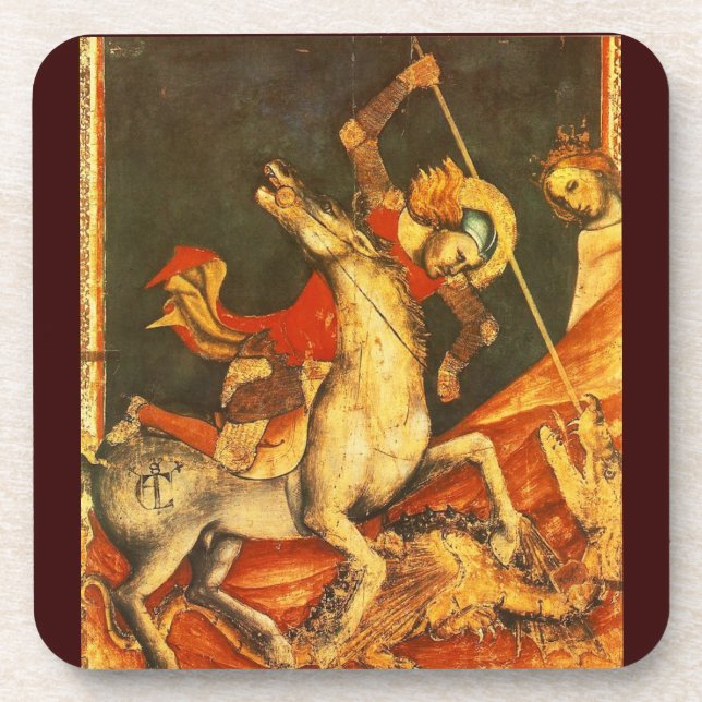 Saint George's Battle with the Dragon Coaster (Front)