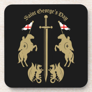Saint George's Day Coaster