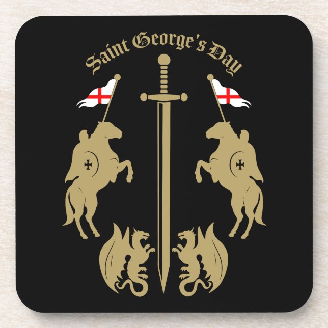 Saint George's Day Coaster (Front)