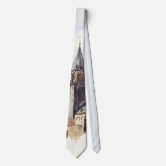 Saint Germain des Pres Church Paris Architectural Tie