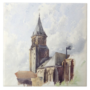 Saint Germain des Pres Church Paris Ceramic Tile