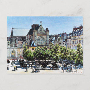 Saint Germain l'Auxerrois Claude Monet Postcard