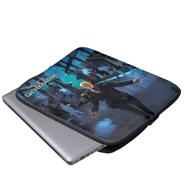 Saint Germaine laptop sleeve (Front Bottom)