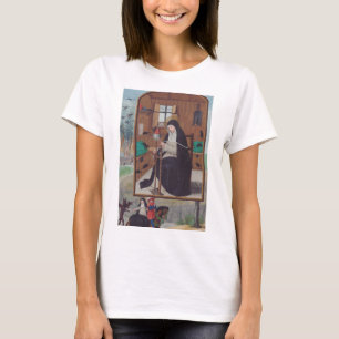 Saint Gertrude of Helfta by Simon Bening T-Shirt