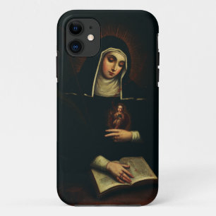 Saint Gertrude the Great German Benedictine iPhone 11 Case