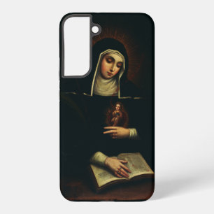 Saint Gertrude the Great German Benedictine  Samsung Galaxy Case