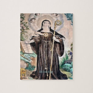 Saint Gertrude the Great Jigsaw Puzzle
