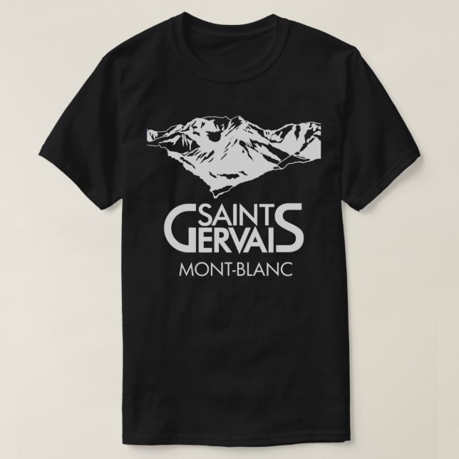 Saint Gervais Mont Blanc T-Shirt (Design Front)