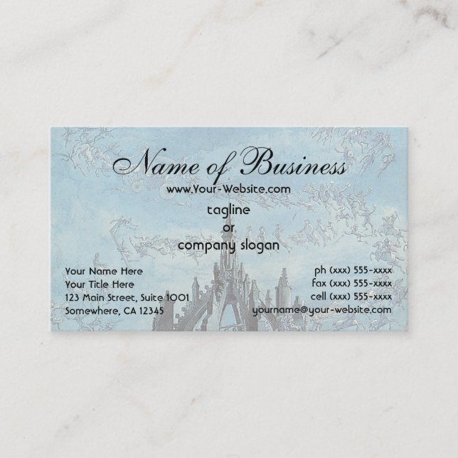 Saint Giles - His Bells by Charles Altamont Doyle Business Card (Front)