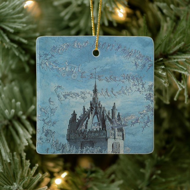 Saint Giles - His Bells by Charles Altamont Doyle Ceramic Tree Decoration (Tree)