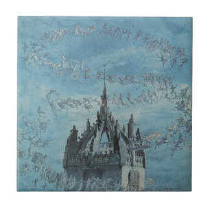 Saint Giles - His Bells by Charles Altamont Doyle Tile