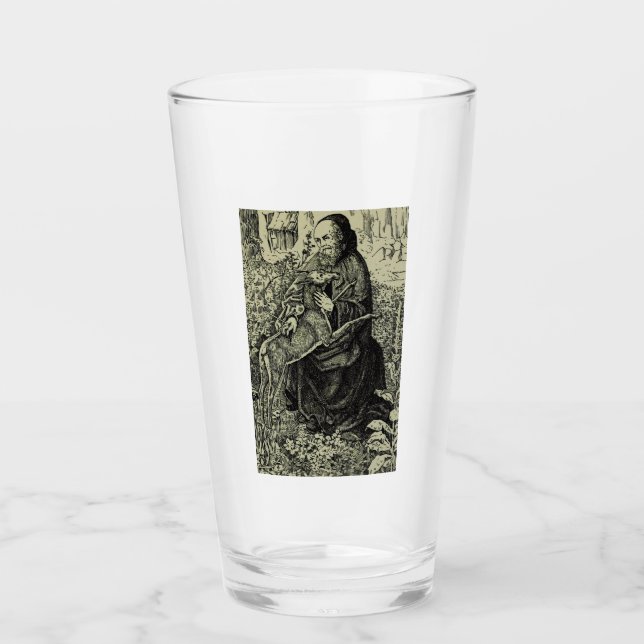 Saint Giles the Hermit Glass (Front)