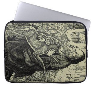 Saint Giles the Hermit Laptop Sleeve