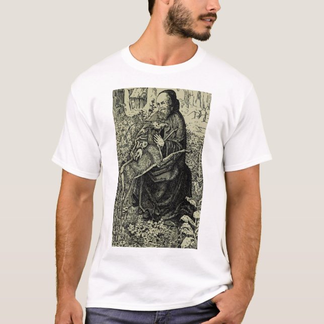 Saint Giles the Hermit T-Shirt (Front)