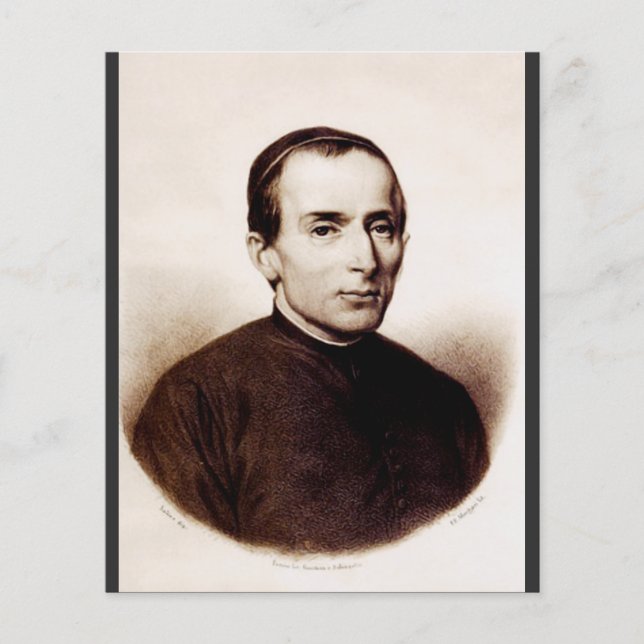 Saint Giuseppe Cafasso Franciscan Priest (Front)