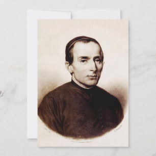 Saint Giuseppe Cafasso Franciscan Priest Invitation