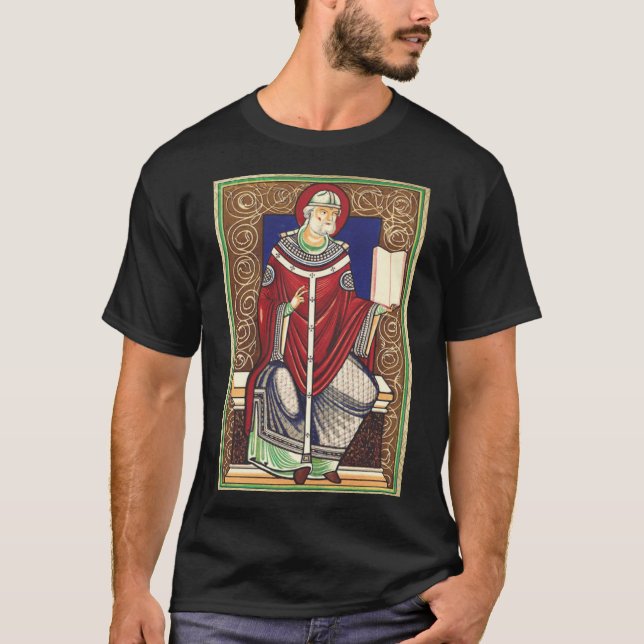 Saint Gregory the Great Doctor of the Church T-Shirt (Front)