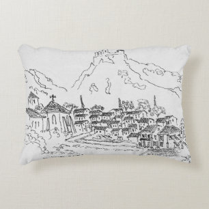 Saint-Guilhem-Le-Desert, France Decorative Cushion