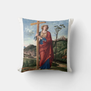 Saint Helena by Cima da Conegliano Cushion