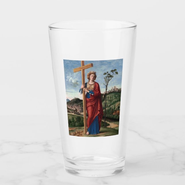Saint Helena by Cima da Conegliano Glass (Front)