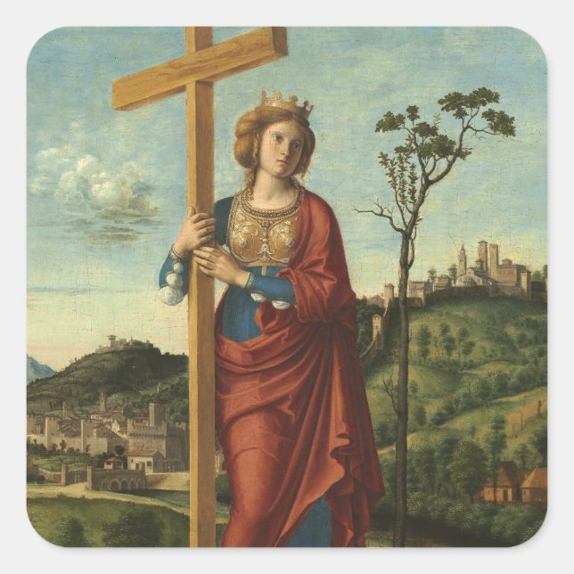 Saint Helena - Cima da Conegliano Square Sticker (Front)