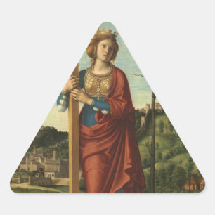 Saint Helena - Cima da Conegliano Triangle Sticker
