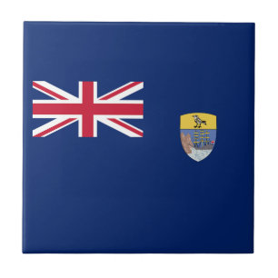 Saint Helena Flag Ceramic Tile