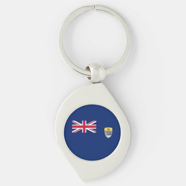 Saint Helena Flag Key Ring (Front)