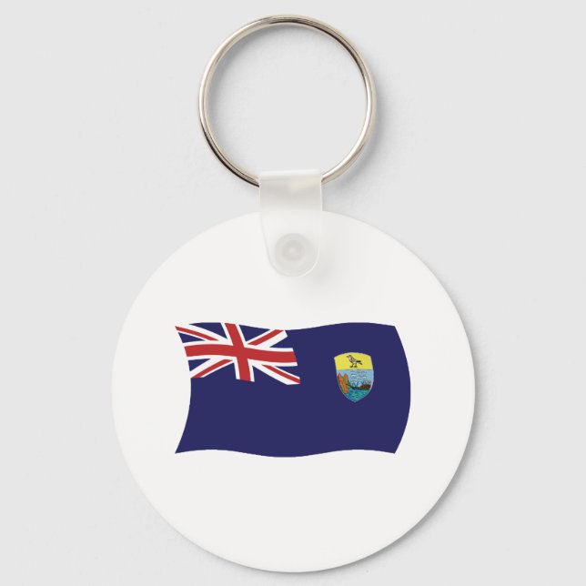 Saint Helena Flag Keychain (Front)