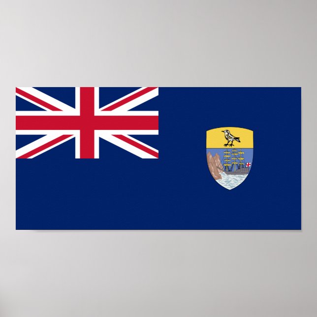 Saint Helena Flag Poster (Front)