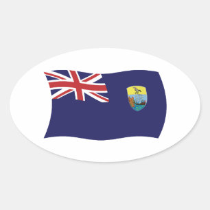 Saint Helena Flag Sticker