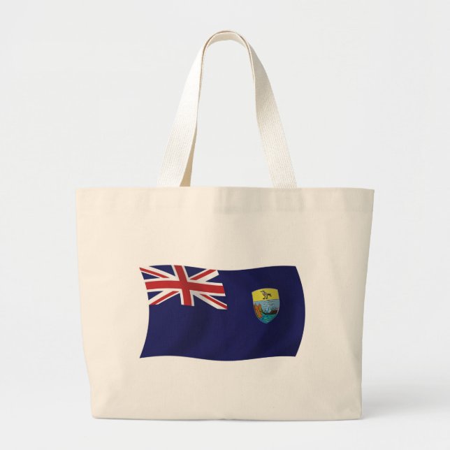 Saint Helena Flag Tote Bag (Front)