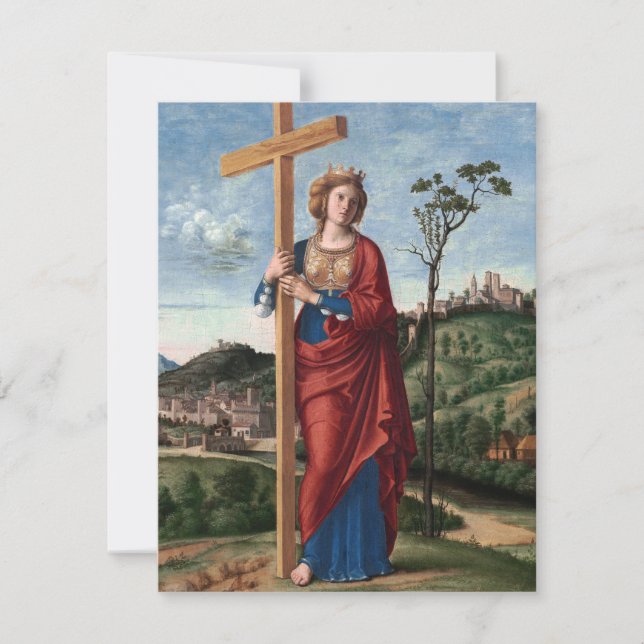 Saint Helena with the True Cross Sacred Art (Front)