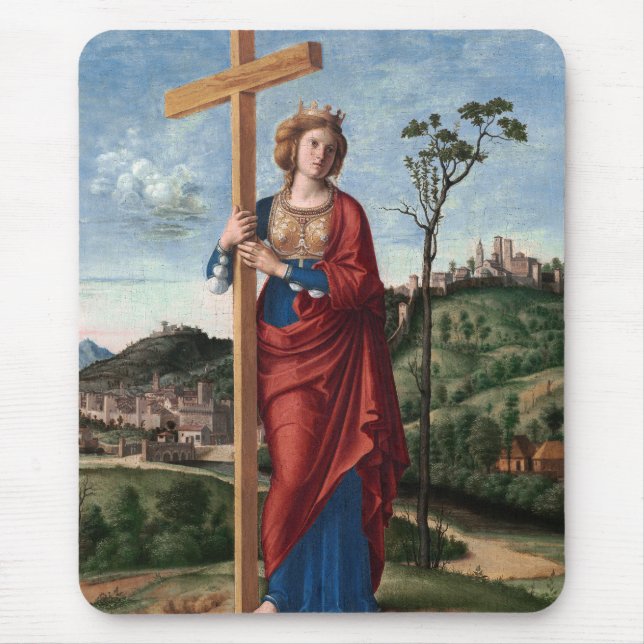 Saint Helena with the True Cross Sacred Art Mouse Pad (Front)
