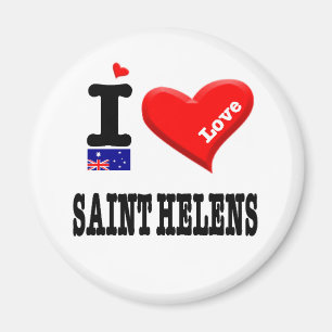SAINT HELENS - I Love Magnet