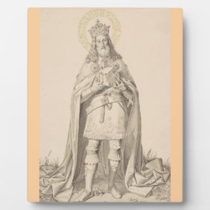 Saint Henry II the Holy Roman Emperor Plaque