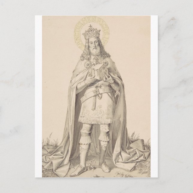 Saint Henry II the Holy Roman Emperor Postcard (Front)