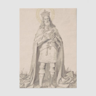 Saint Henry II the Holy Roman Emperor Tissue Paper