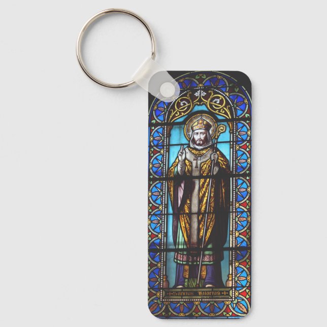 Saint Hilary of Poitiers Key Ring (Front)
