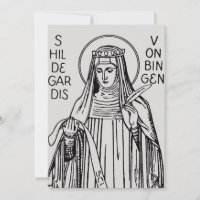 Saint Hildegard of Bingen Benedictine abbess