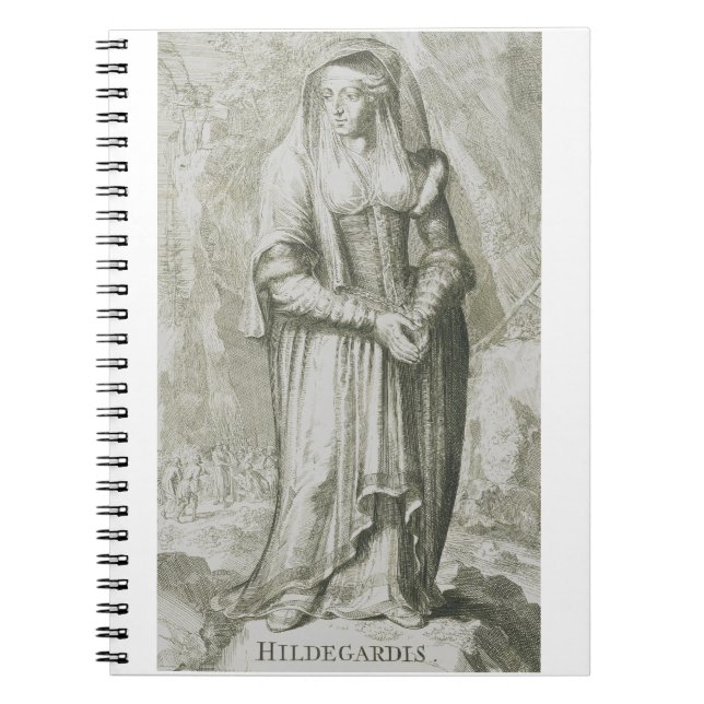 Saint Hildegard of Bingen Notebook (Front)