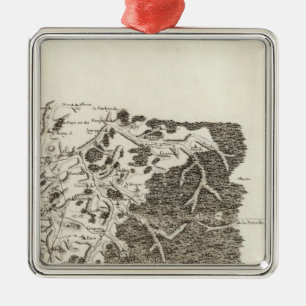 Saint Hubert Metal Ornament