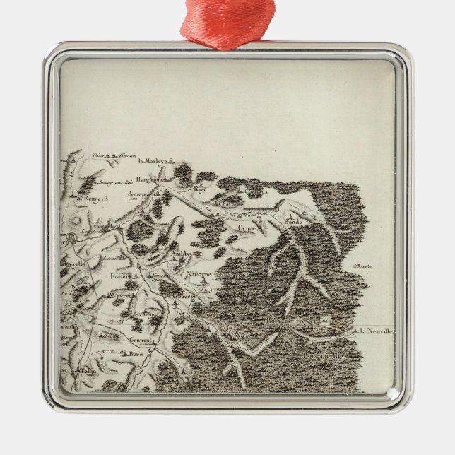 Saint Hubert Metal Ornament (Front)