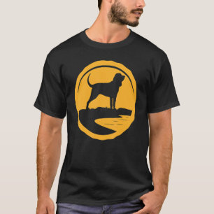 Saint Hubert's Dog Bloodhound Retro 10 T-Shirt