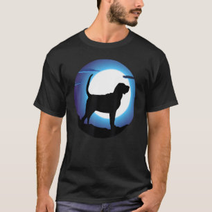 Saint Hubert's Dog Bloodhound Retro T-Shirt