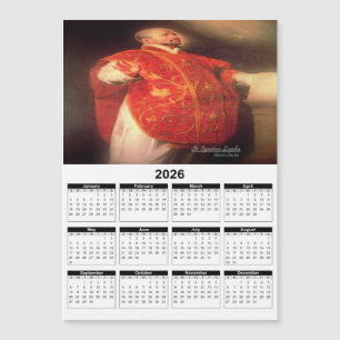Saint Ignatius Loyola 2026 Calendar